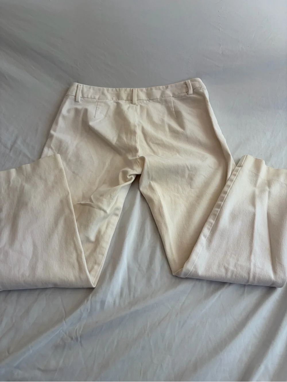 Gap Women's Slim Cropped White Pants Size 4